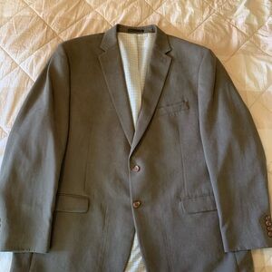 Lauren Ralph Lauren Classic Brown Men's Blazer Size 50R